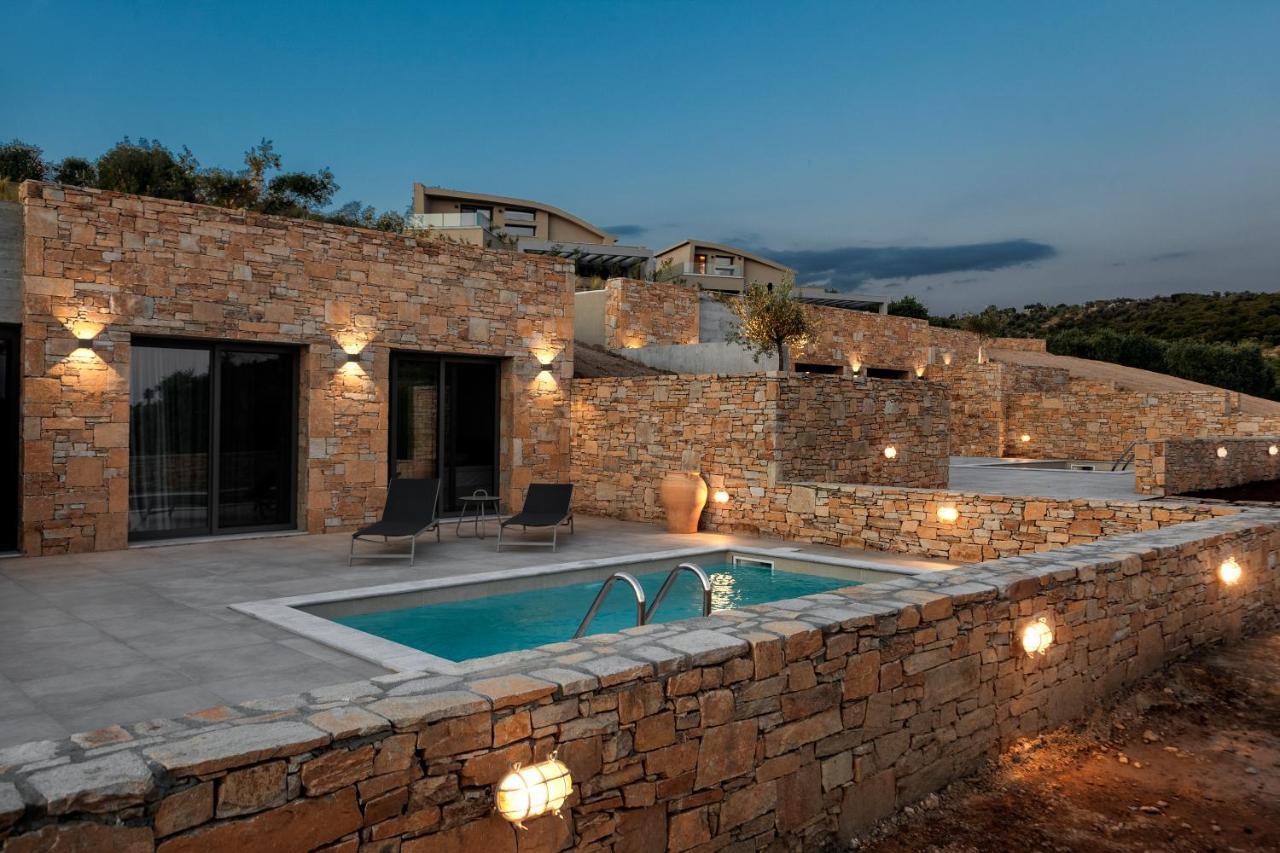 Fari Stone Villas Skála Marión Kültér fotó