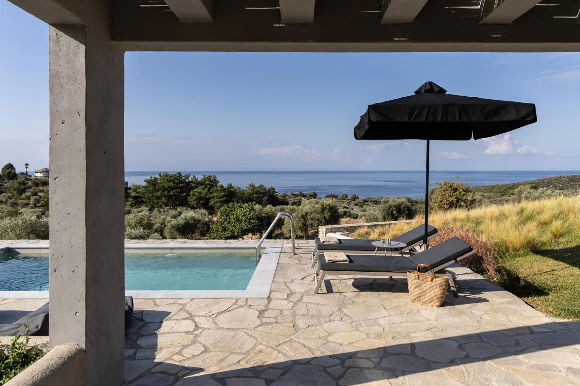Fari Stone Villas Skála Marión Kültér fotó