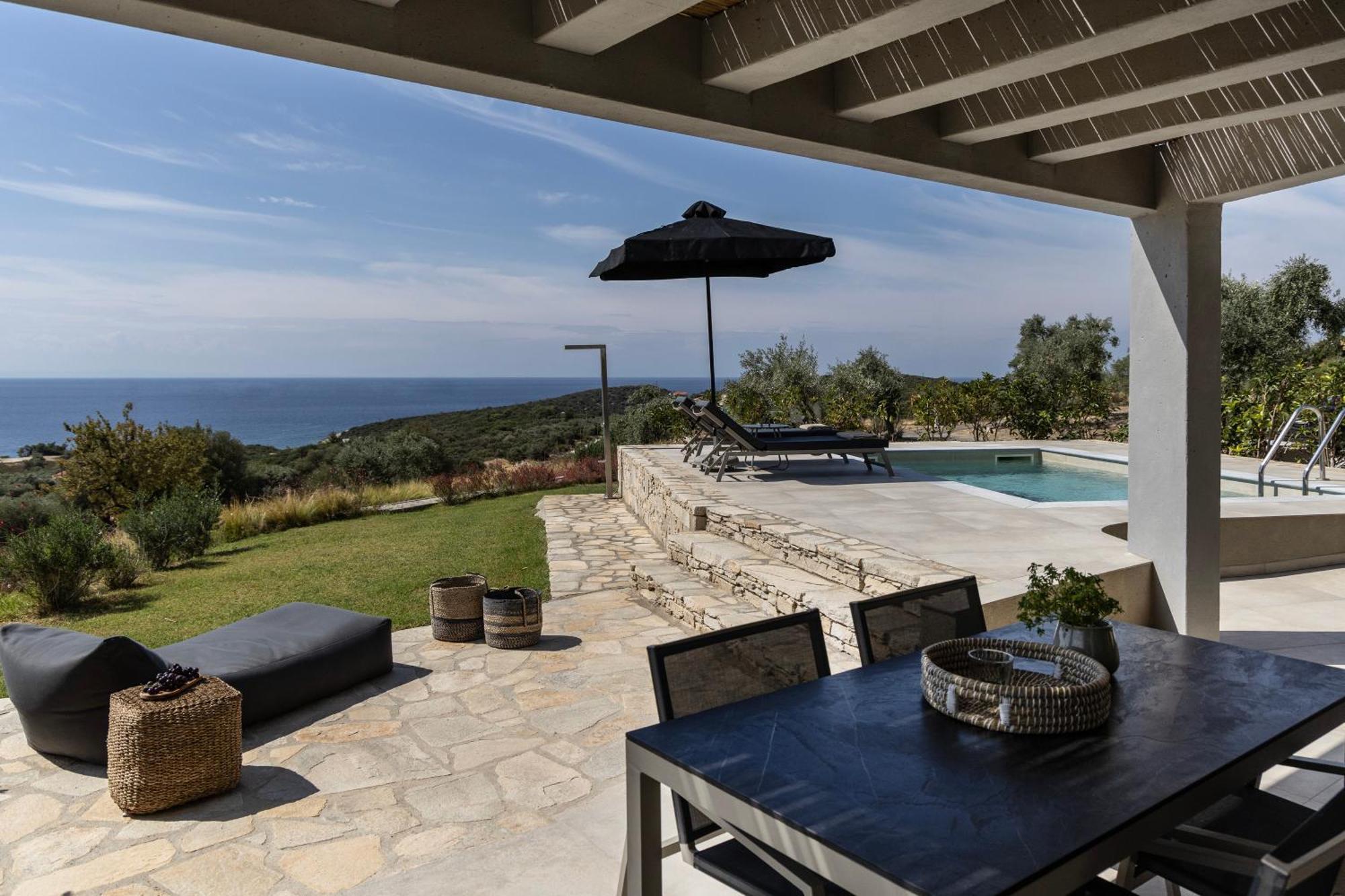 Fari Stone Villas Skála Marión Kültér fotó