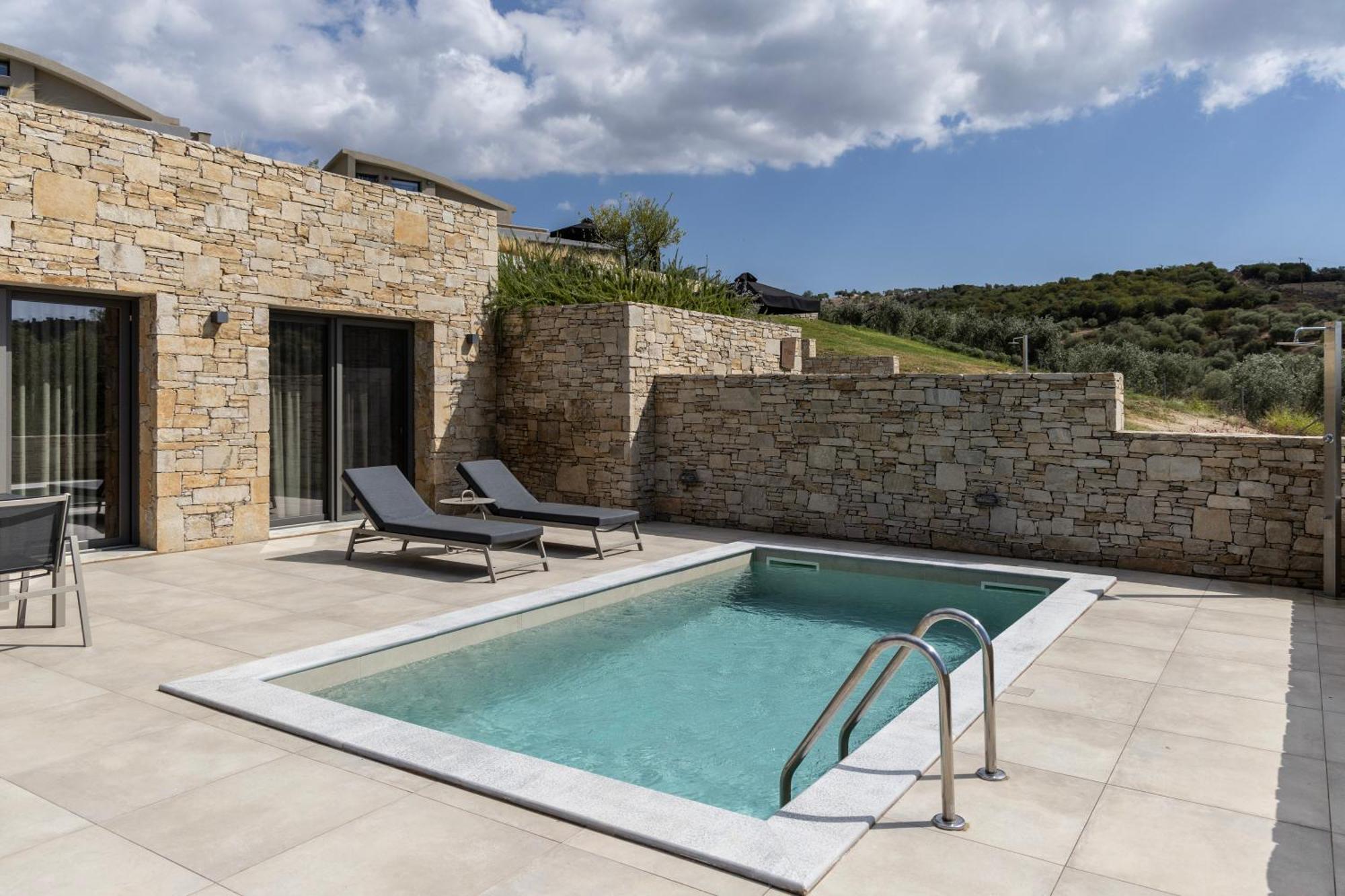 Fari Stone Villas Skála Marión Kültér fotó