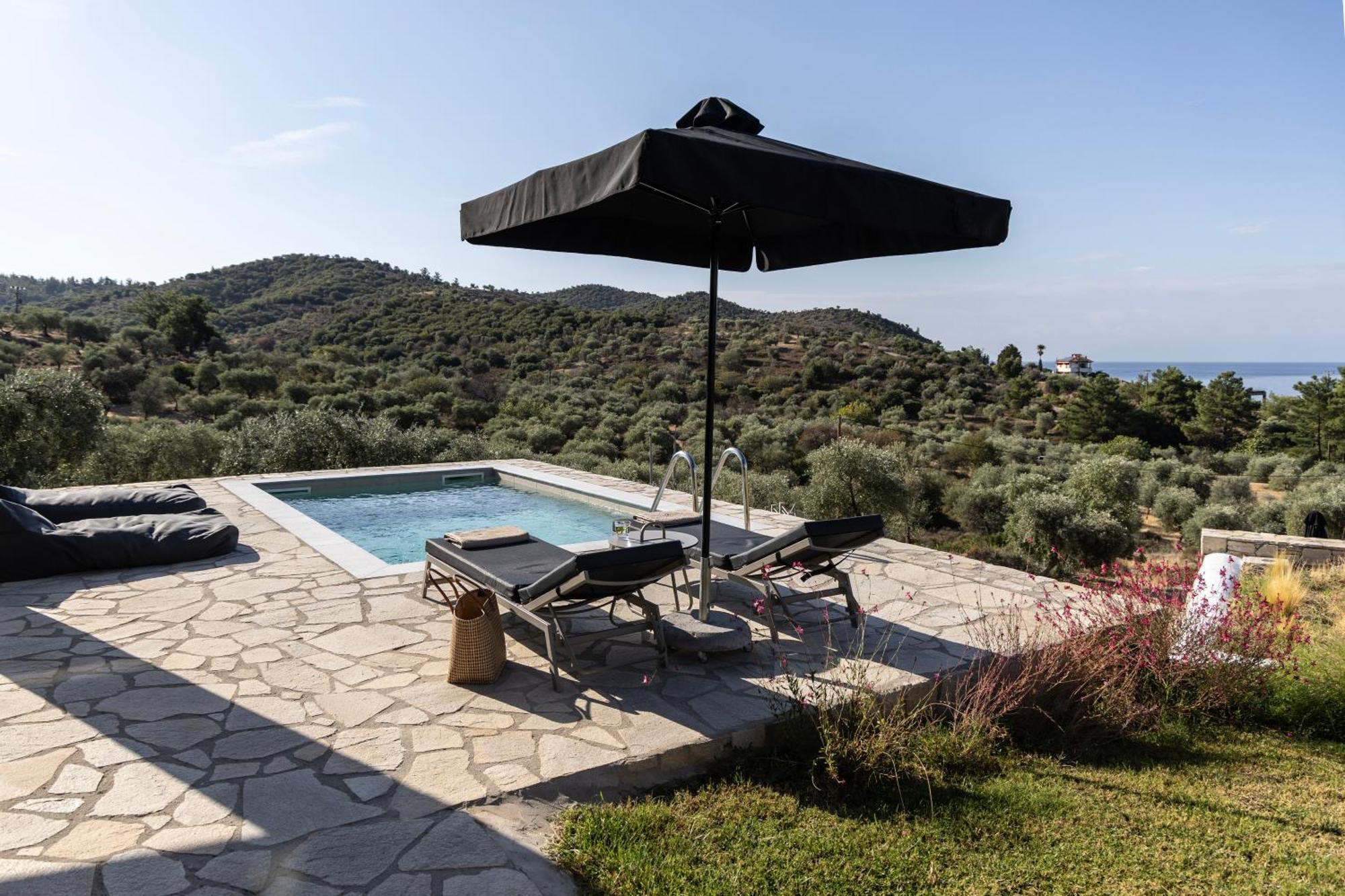 Fari Stone Villas Skála Marión Kültér fotó