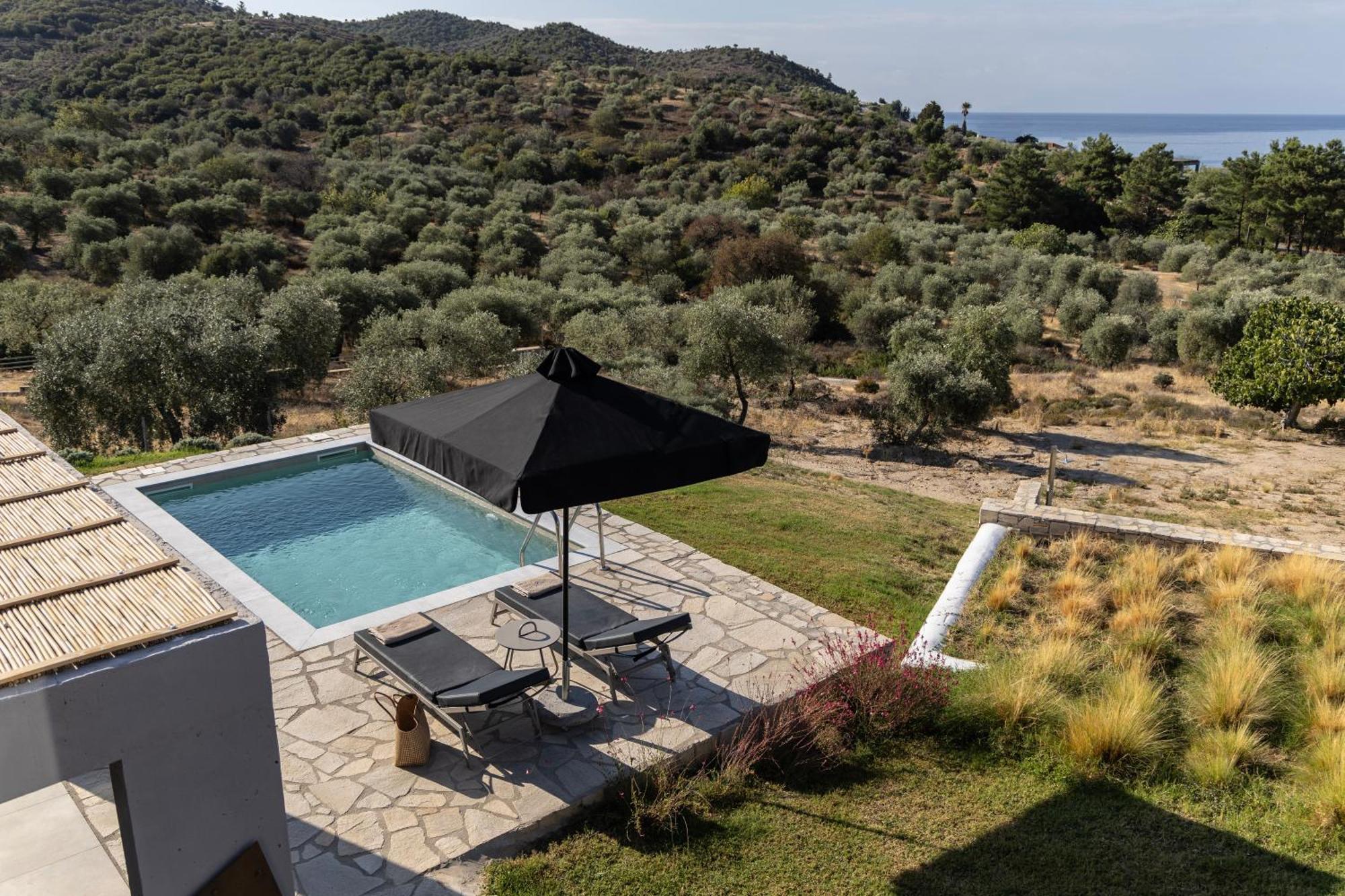 Fari Stone Villas Skála Marión Kültér fotó
