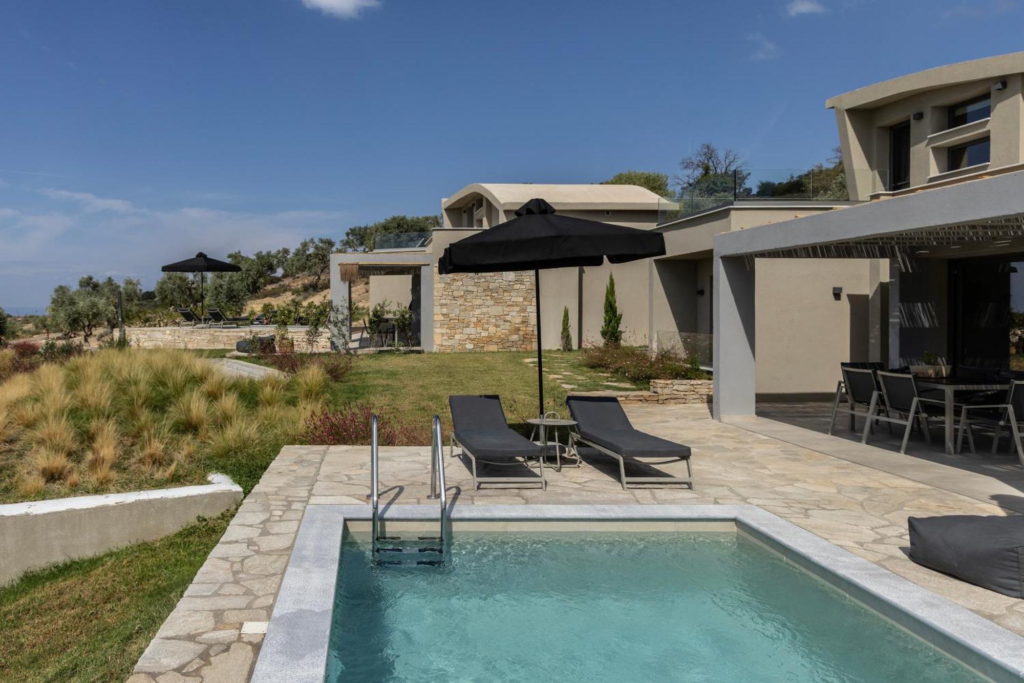 Fari Stone Villas Skála Marión Kültér fotó