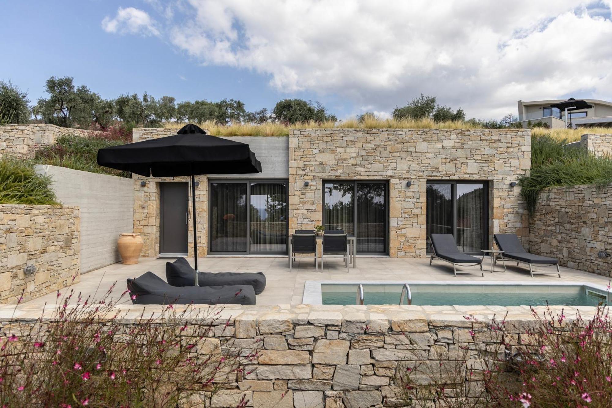 Fari Stone Villas Skála Marión Kültér fotó