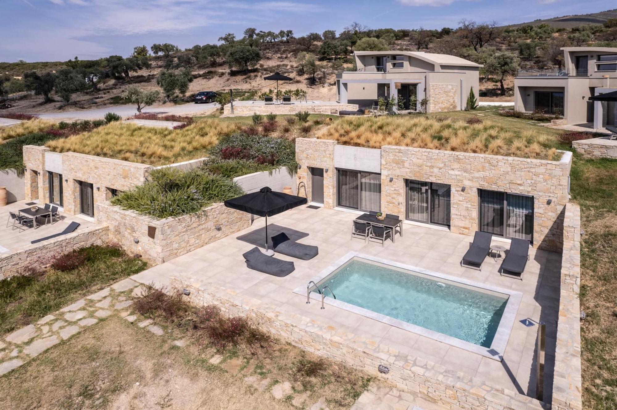 Fari Stone Villas Skála Marión Kültér fotó